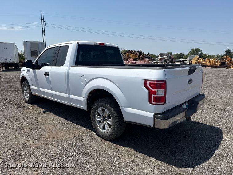 image for item FC4076 2018 Ford F150 Ext. Cab pickup truck