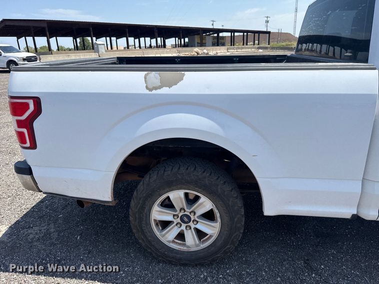 image for item FC4076 2018 Ford F150 Ext. Cab pickup truck