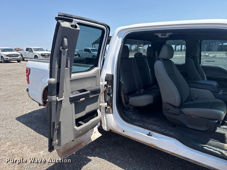 image for item FC4076 2018 Ford F150 Ext. Cab pickup truck