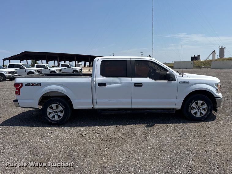 image for item FC4078 2020 Ford F-150 Crew Cab pickup truck