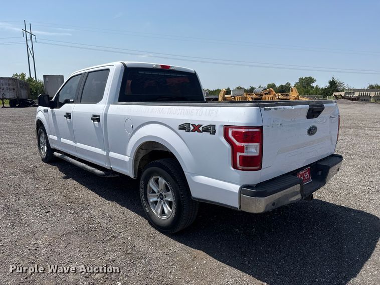 image for item FC4078 2020 Ford F-150 Crew Cab pickup truck