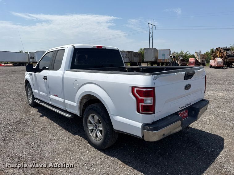 image for item FC4084 2018 Ford F150 Ext. Cab pickup truck