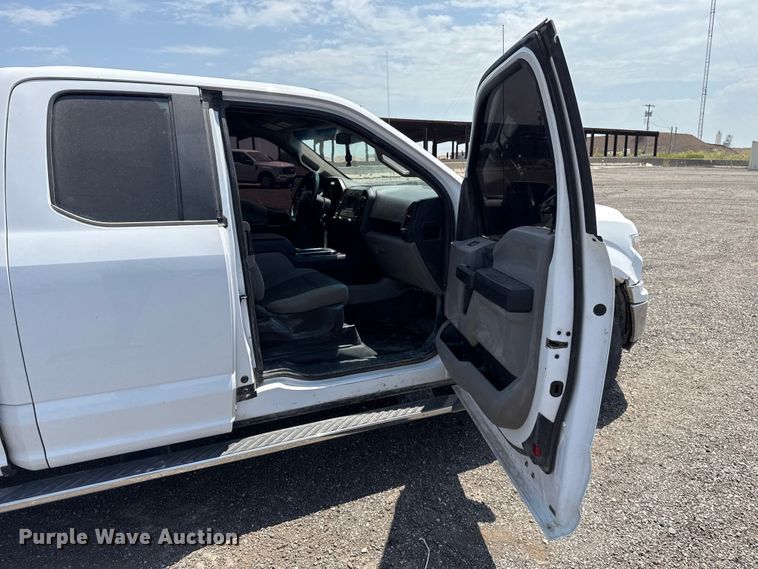 image for item FC4084 2018 Ford F150 Ext. Cab pickup truck