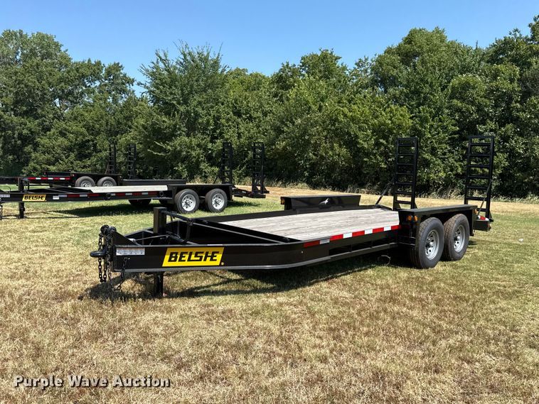 image for item FC4100 2025 Belshe WB14 equipment trailer