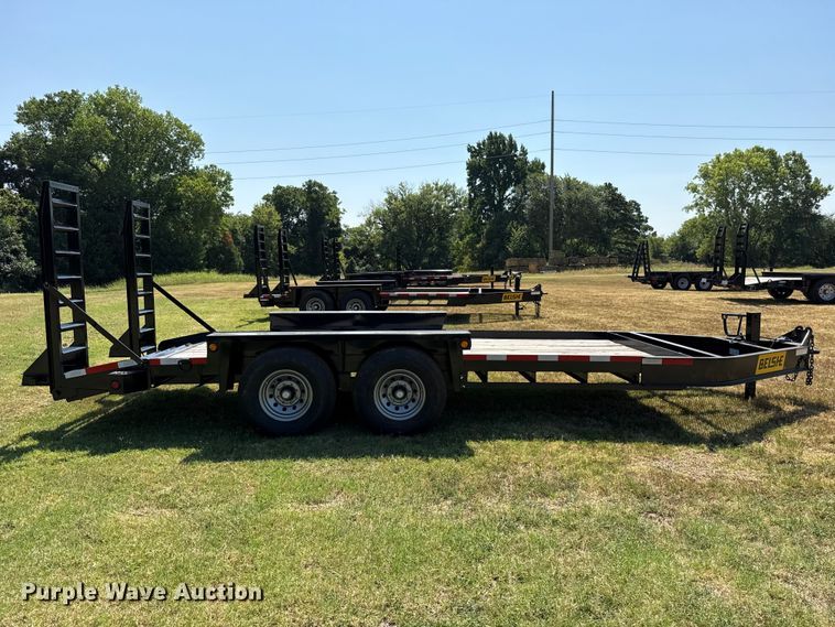 image for item FC4100 2025 Belshe WB14 equipment trailer