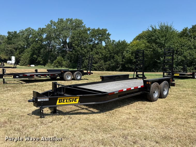 image for item FC4103 2025 Belshe WB14 equipment trailer
