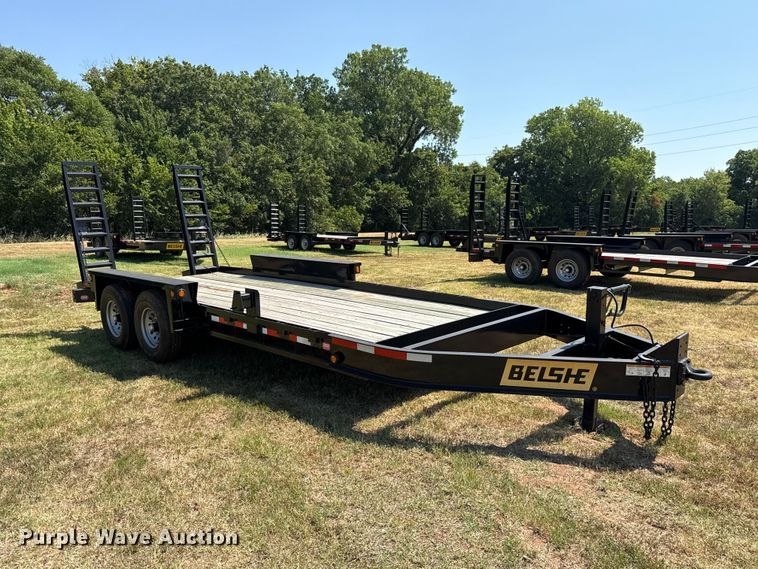 image for item FC4105 2023 Belshe WB16-2EPMAX equipment trailer