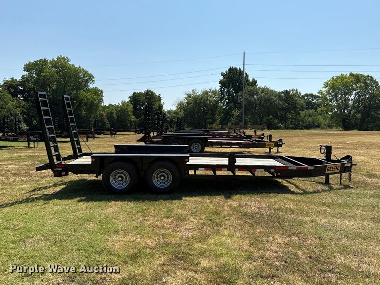 image for item FC4105 2023 Belshe WB16-2EPMAX equipment trailer