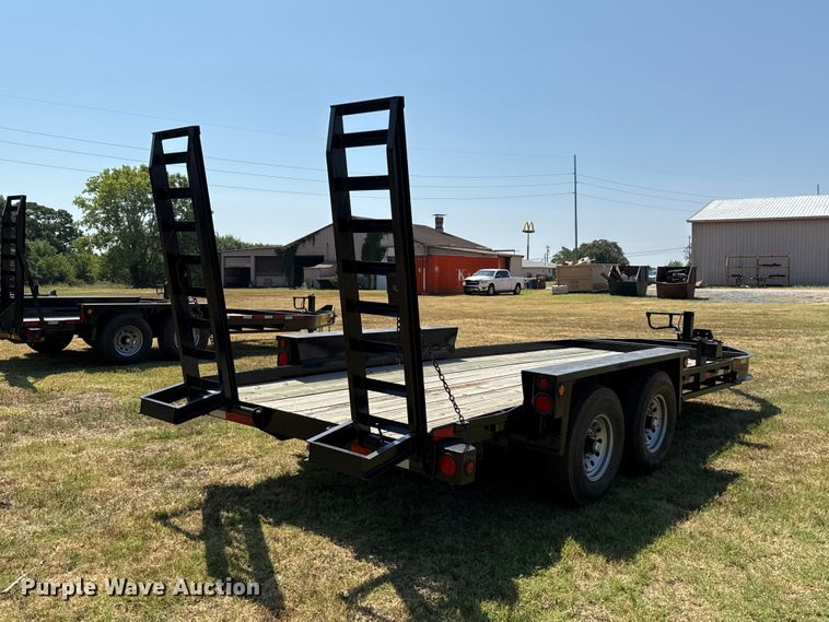image for item FC4105 2023 Belshe WB16-2EPMAX equipment trailer