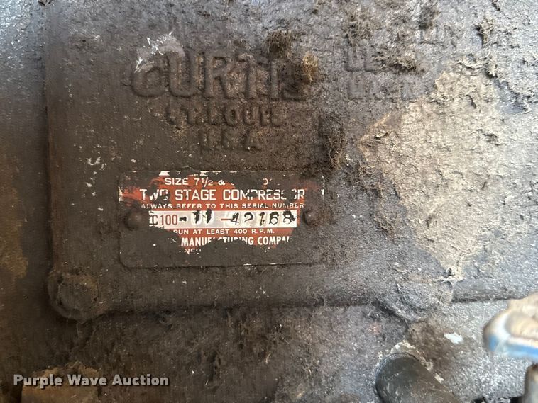 image for item FC4106 Curtis air compressor