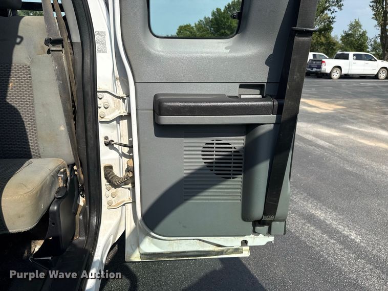 image for item FC4121 2011 Ford F350 Ext. Cab flatbed pickup truck