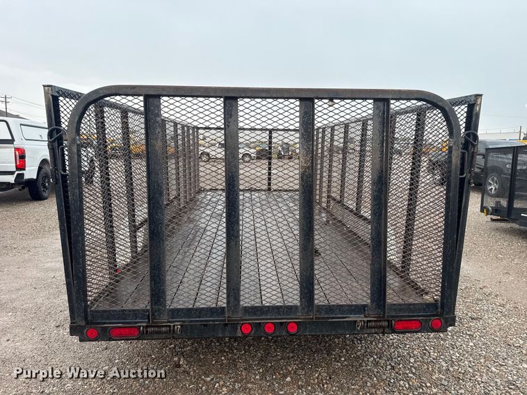 image for item FC4134 2018 P.J. Trailer Mfg Co. UL18 utility trailer