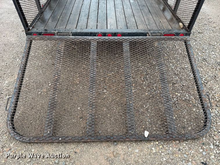 image for item FC4134 2018 P.J. Trailer Mfg Co. UL18 utility trailer