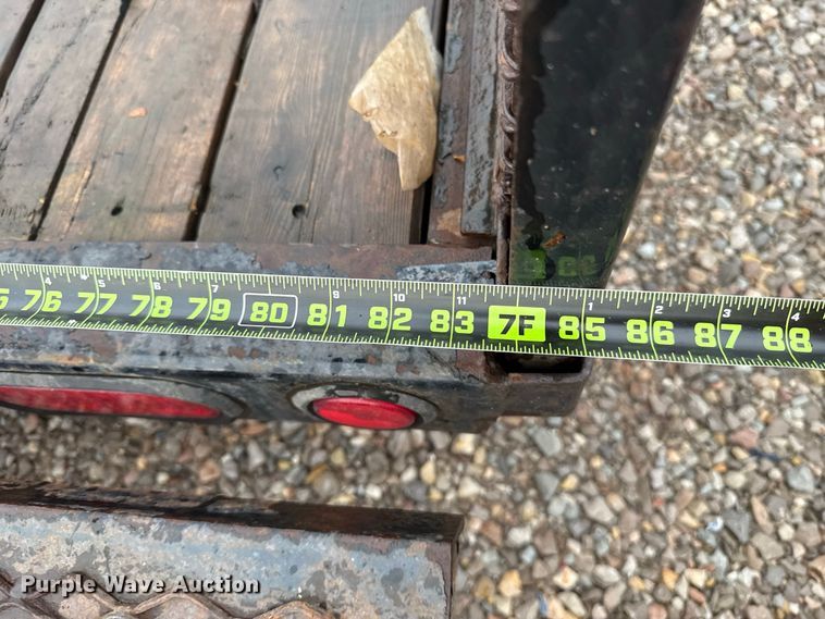 image for item FC4134 2018 P.J. Trailer Mfg Co. UL18 utility trailer