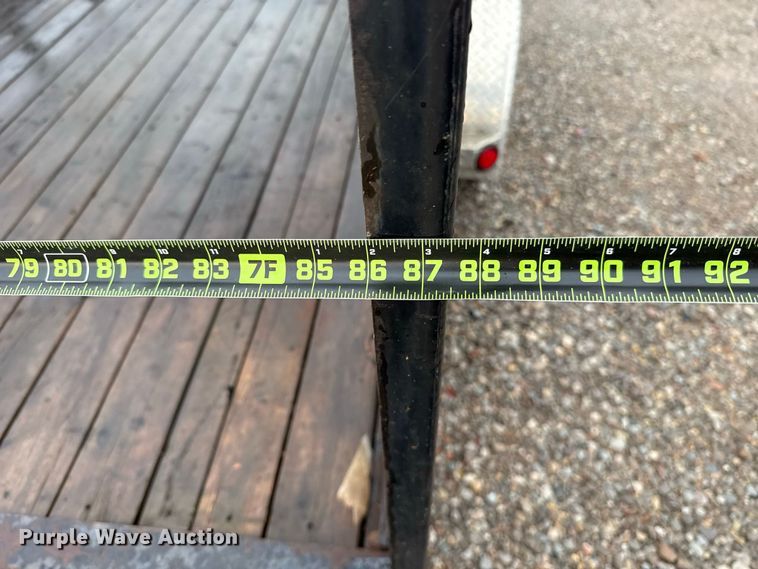 image for item FC4134 2018 P.J. Trailer Mfg Co. UL18 utility trailer