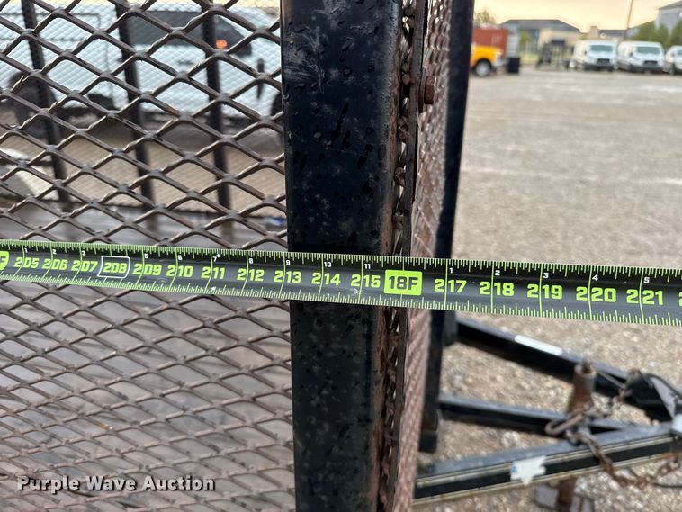 image for item FC4134 2018 P.J. Trailer Mfg Co. UL18 utility trailer