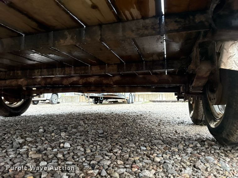 image for item FC4134 2018 P.J. Trailer Mfg Co. UL18 utility trailer