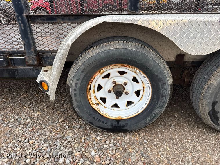 image for item FC4134 2018 P.J. Trailer Mfg Co. UL18 utility trailer