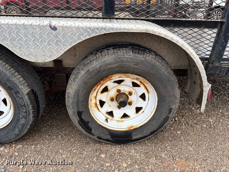 image for item FC4134 2018 P.J. Trailer Mfg Co. UL18 utility trailer
