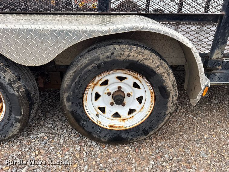image for item FC4134 2018 P.J. Trailer Mfg Co. UL18 utility trailer