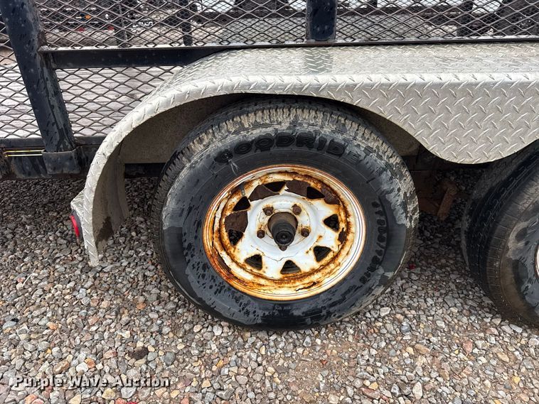 image for item FC4134 2018 P.J. Trailer Mfg Co. UL18 utility trailer