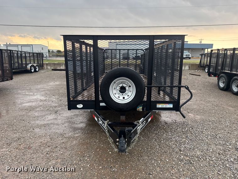 image for item FC4135 2022 Delco utility trailer