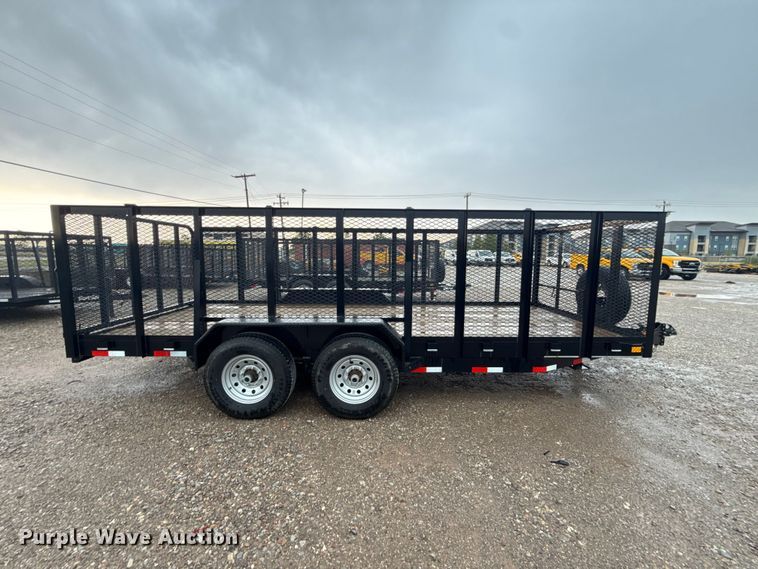 image for item FC4135 2022 Delco utility trailer