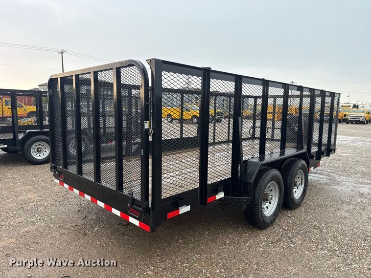 image for item FC4135 2022 Delco utility trailer