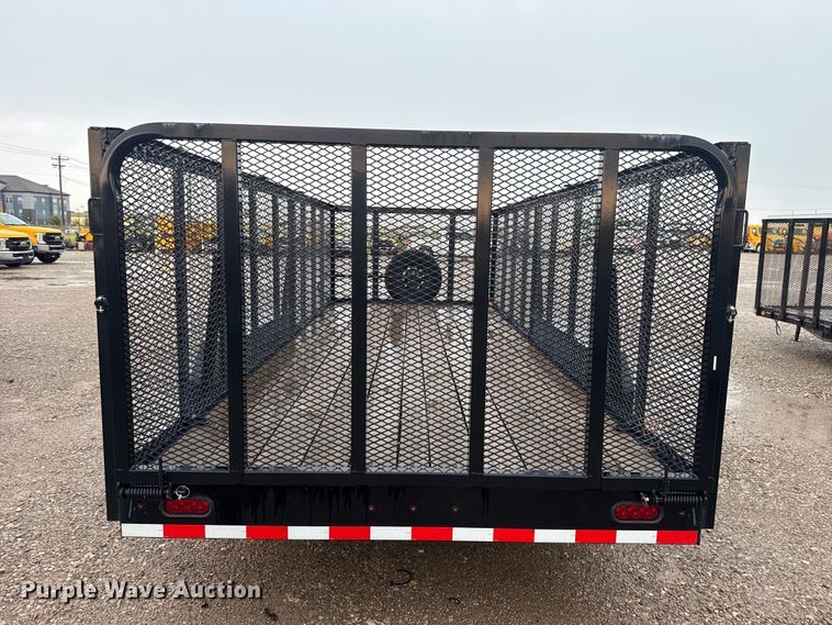 image for item FC4135 2022 Delco utility trailer