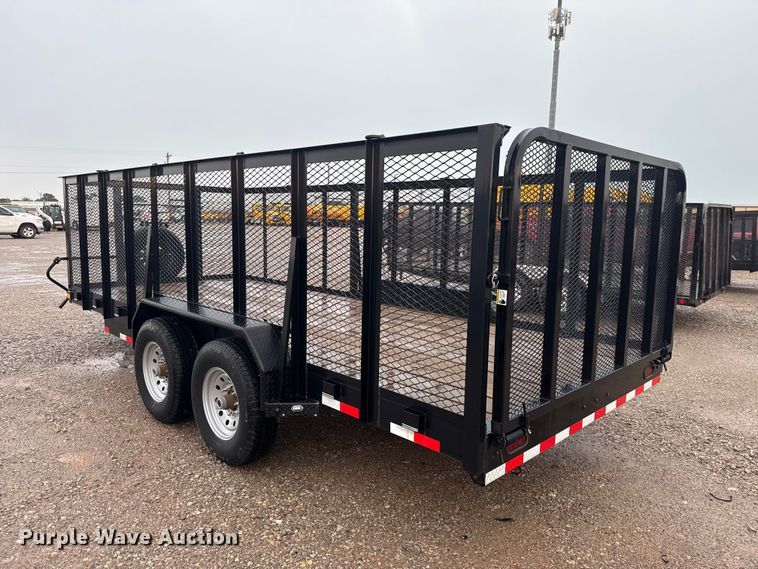 image for item FC4135 2022 Delco utility trailer