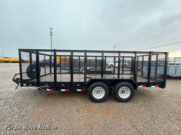 image for item FC4135 2022 Delco utility trailer