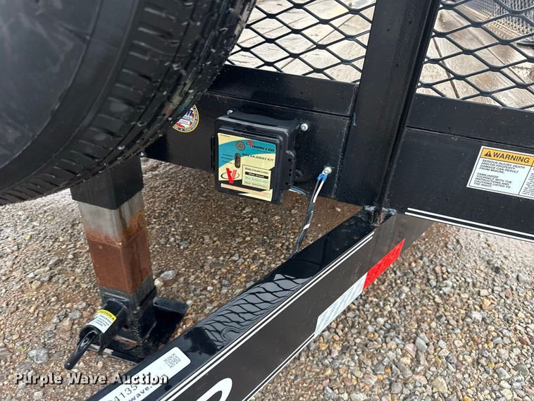 image for item FC4135 2022 Delco utility trailer