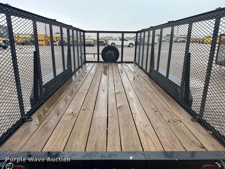 image for item FC4135 2022 Delco utility trailer
