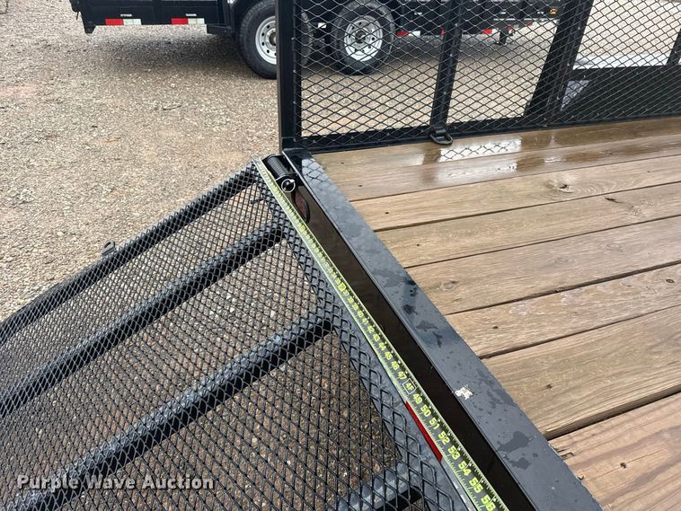 image for item FC4135 2022 Delco utility trailer