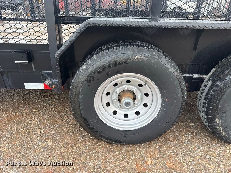 image for item FC4135 2022 Delco utility trailer