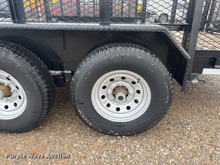 image for item FC4135 2022 Delco utility trailer