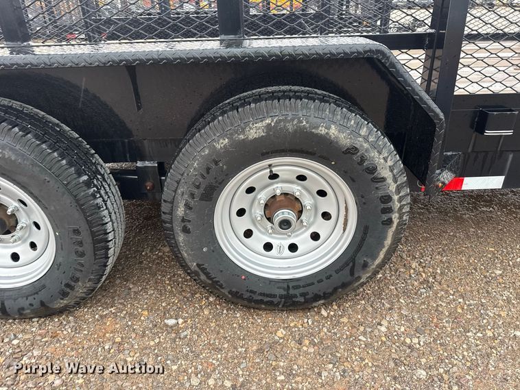 image for item FC4135 2022 Delco utility trailer