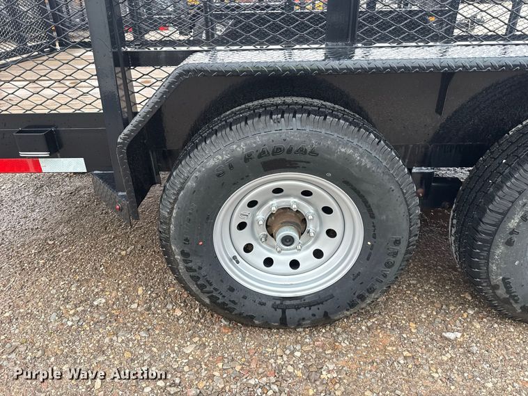 image for item FC4135 2022 Delco utility trailer