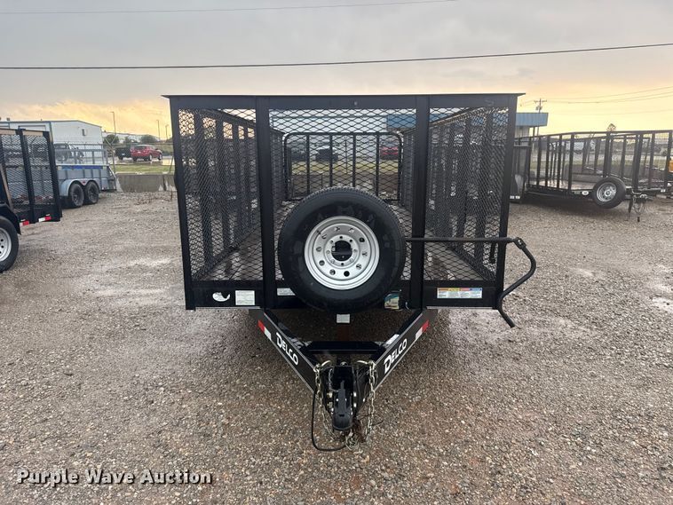 image for item FC4136 2022 Delco utility trailer