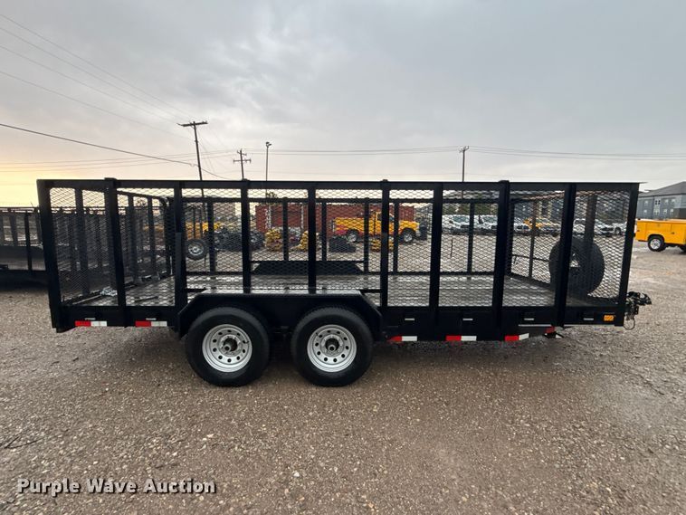 image for item FC4136 2022 Delco utility trailer