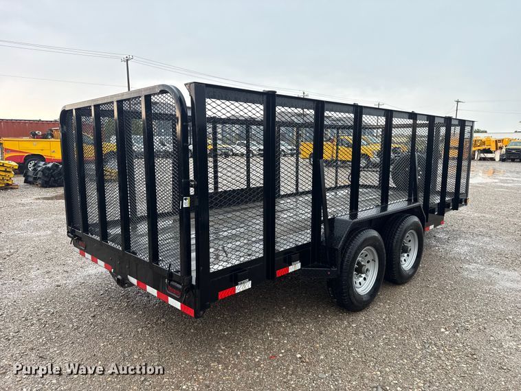 image for item FC4136 2022 Delco utility trailer