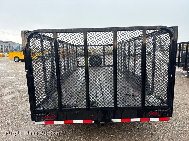 image for item FC4136 2022 Delco utility trailer