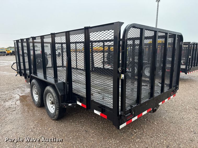 image for item FC4136 2022 Delco utility trailer