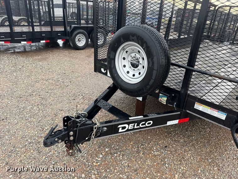 image for item FC4136 2022 Delco utility trailer