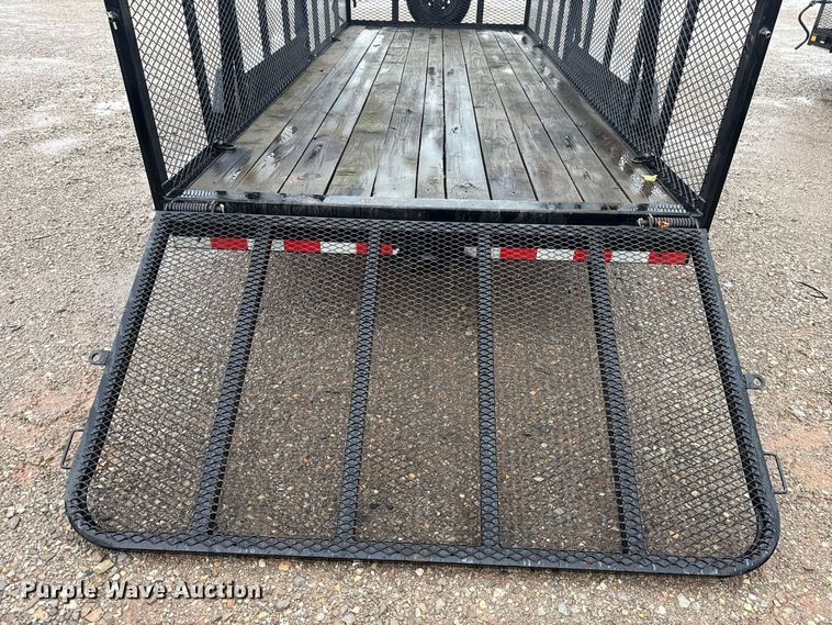 image for item FC4136 2022 Delco utility trailer