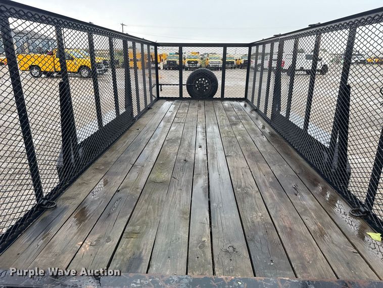 image for item FC4136 2022 Delco utility trailer