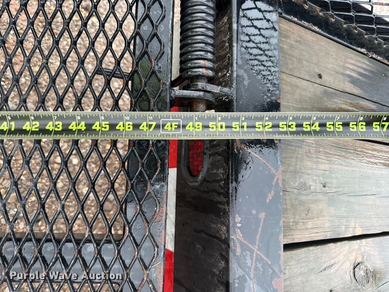 image for item FC4136 2022 Delco utility trailer
