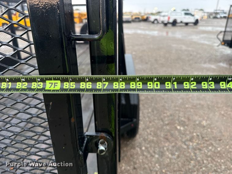 image for item FC4136 2022 Delco utility trailer