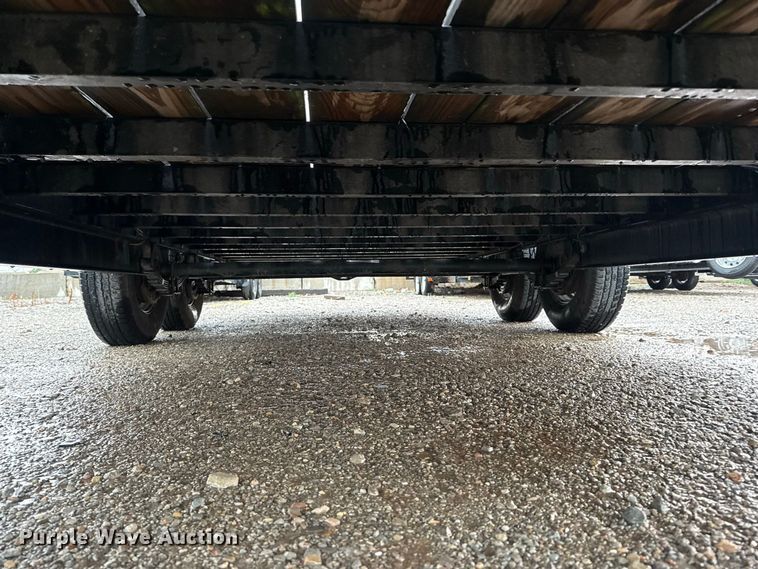 image for item FC4136 2022 Delco utility trailer
