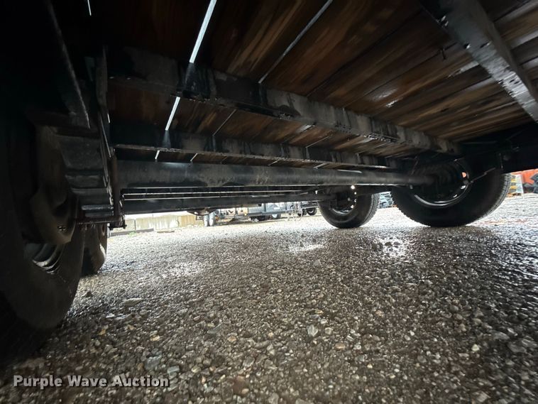 image for item FC4136 2022 Delco utility trailer